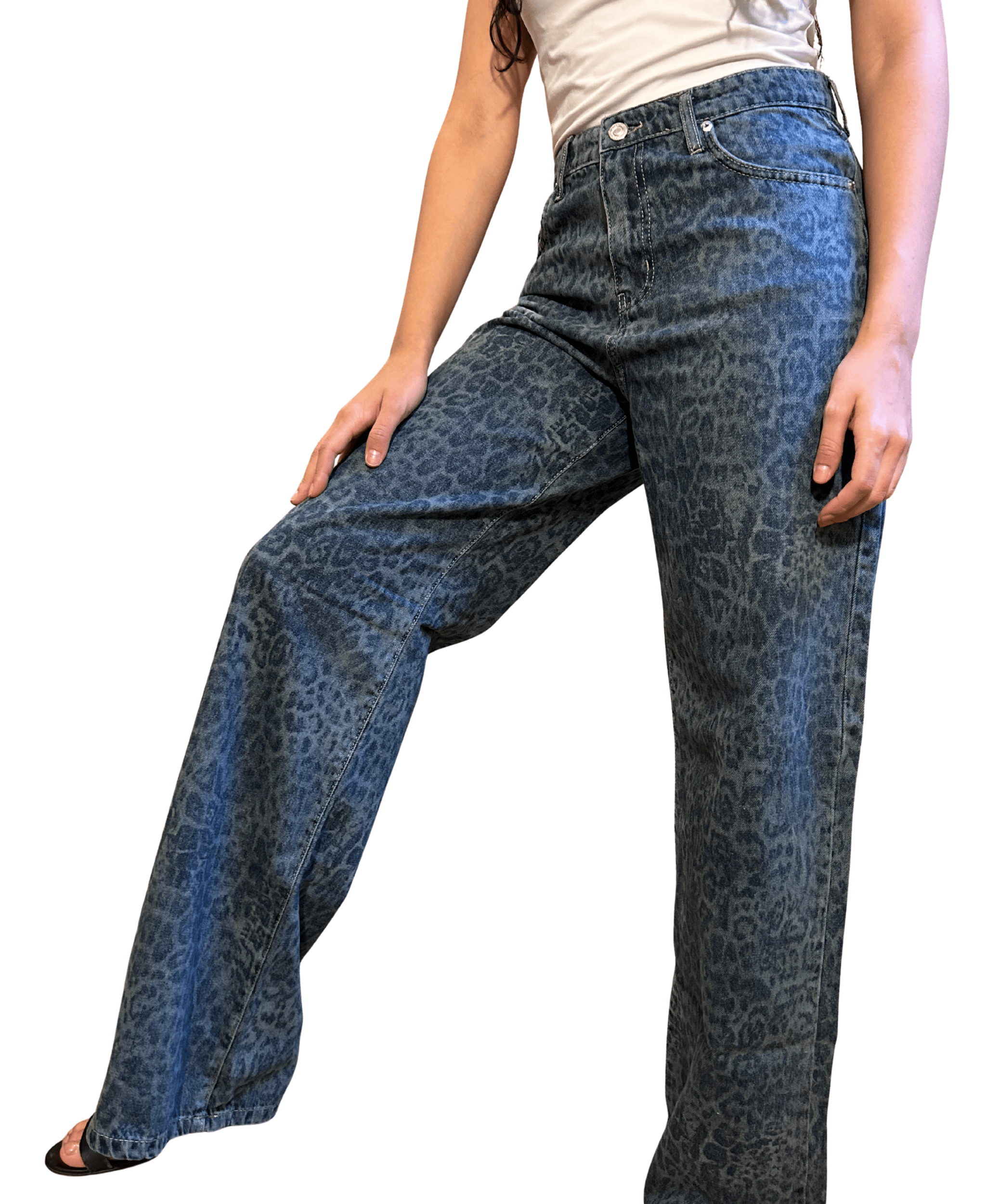 The Dirty tiger blue jeans