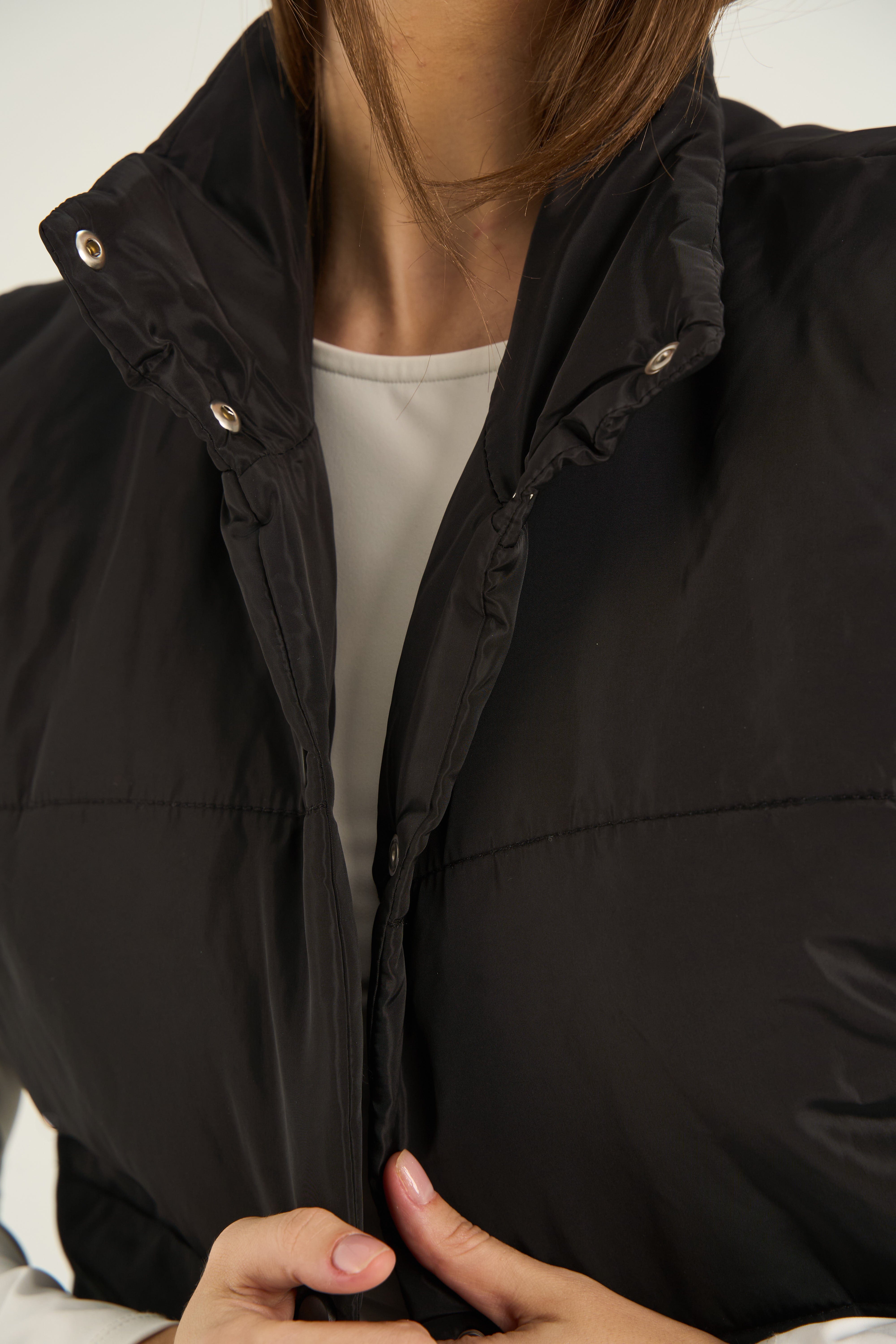 Black Puffer Vest