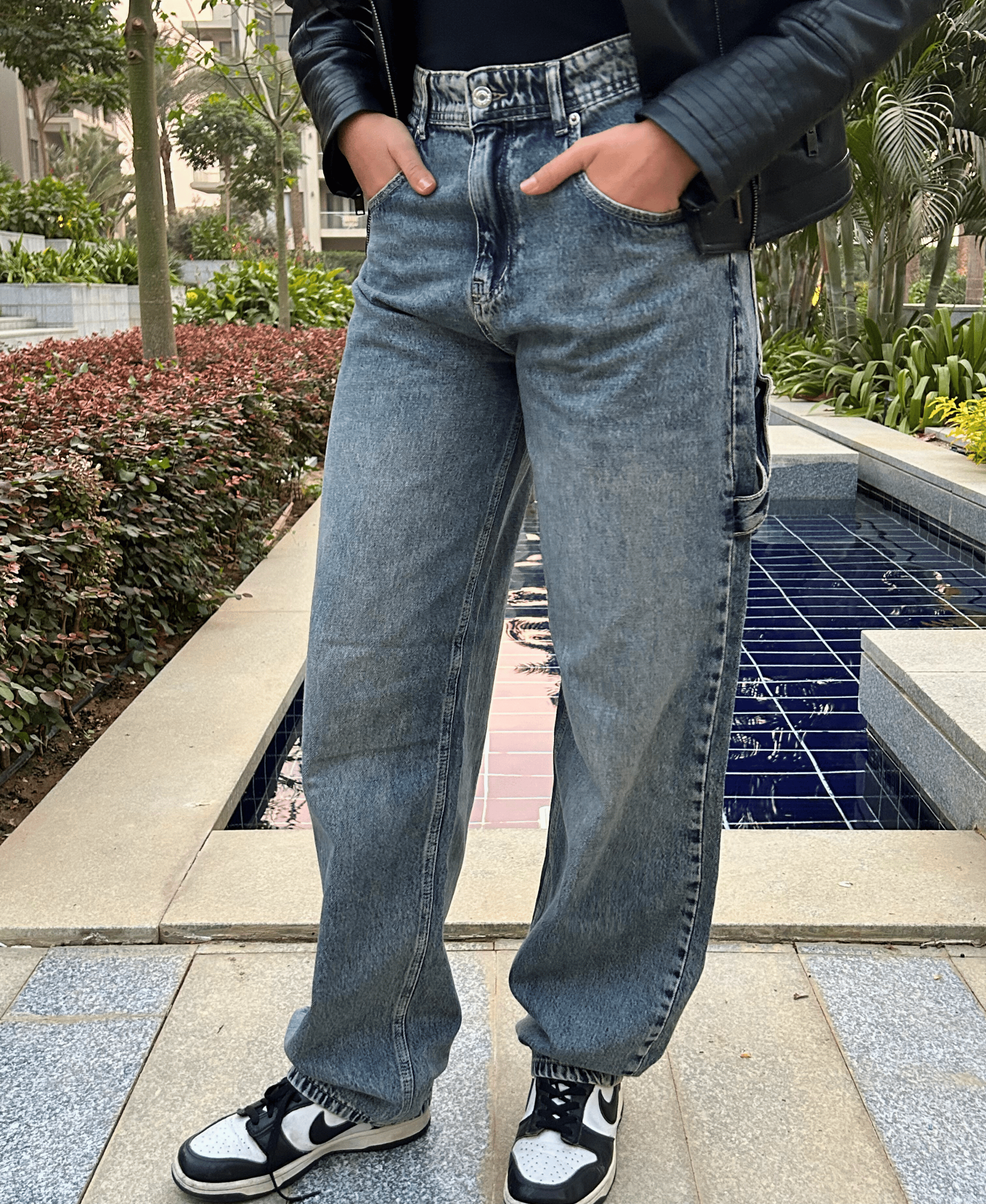 Super wide-leg Jeans