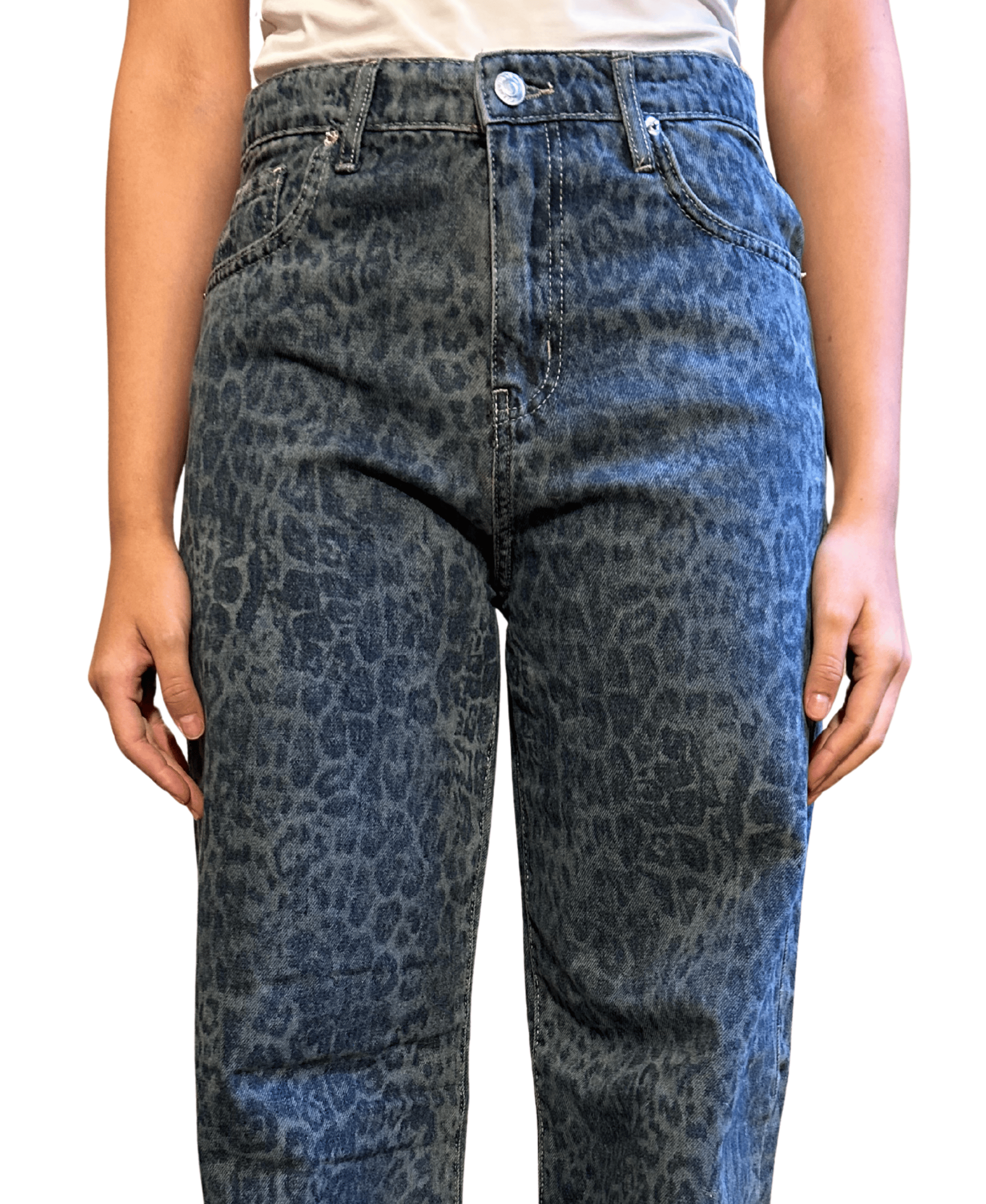 The Dirty tiger blue jeans