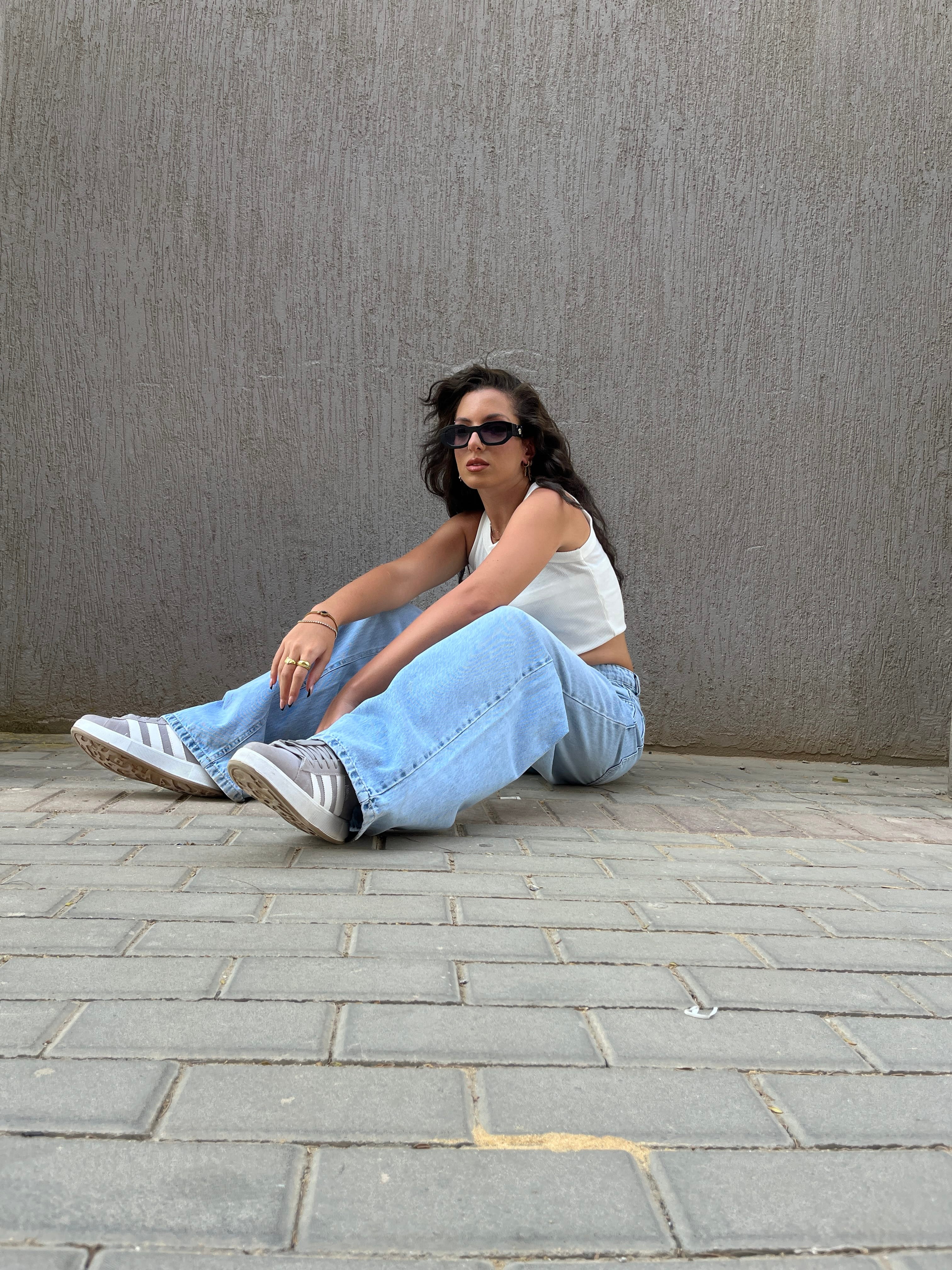 Super Baggy Light Wash Jeans