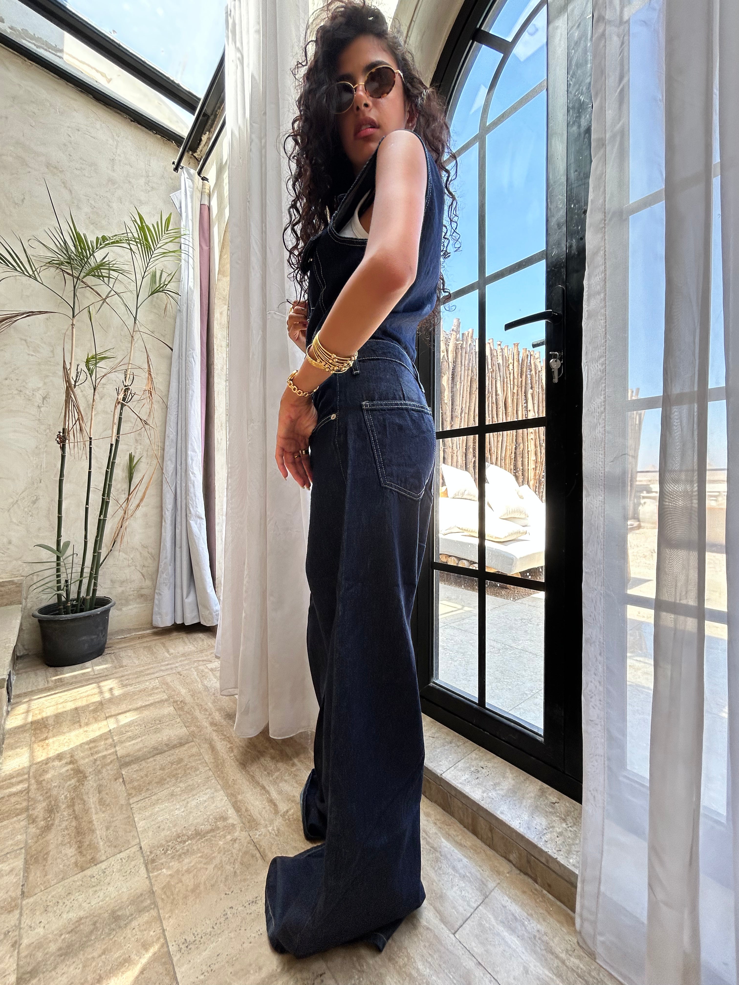 The Denim Romper