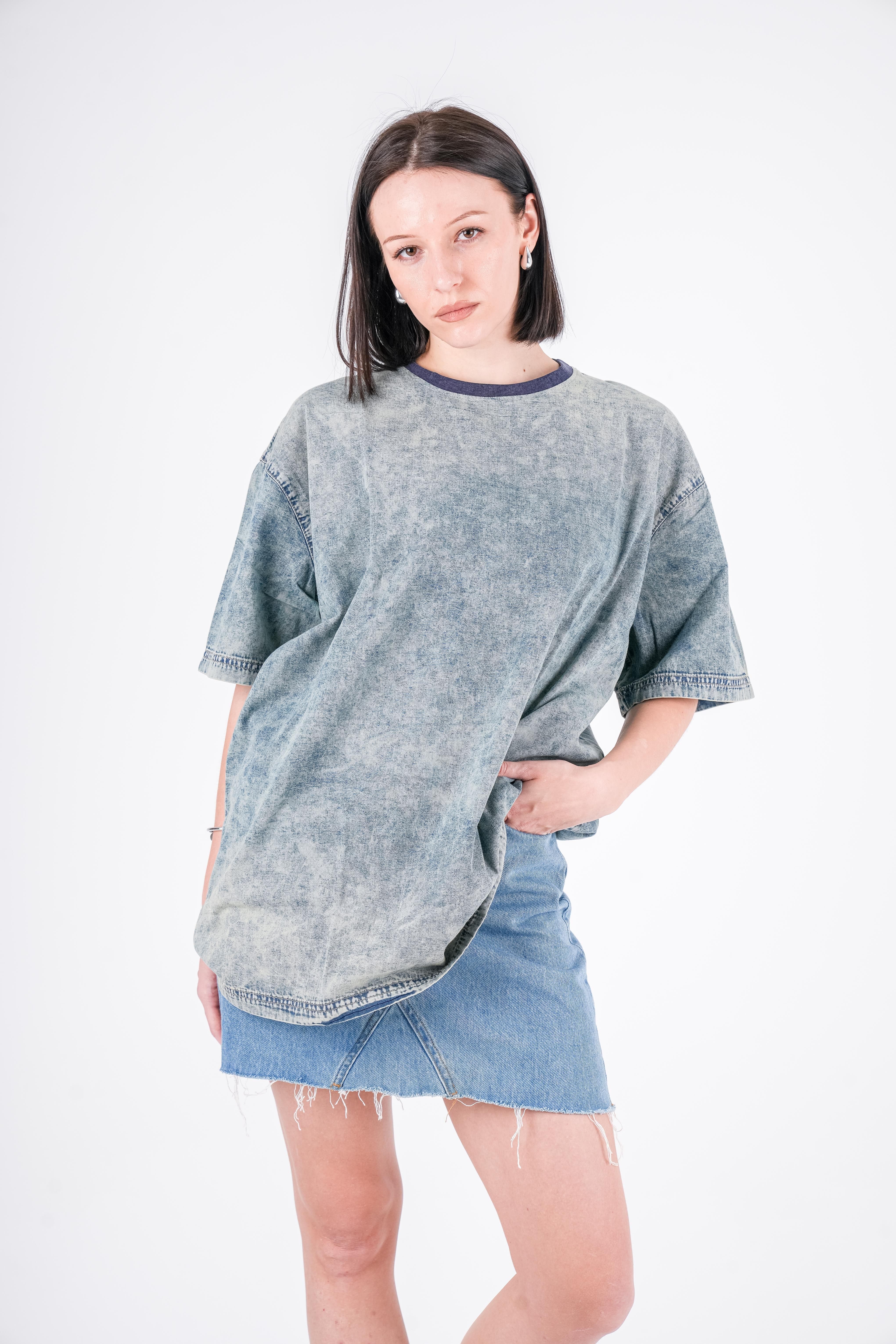 Long t-shirt Jeans Mint Stone