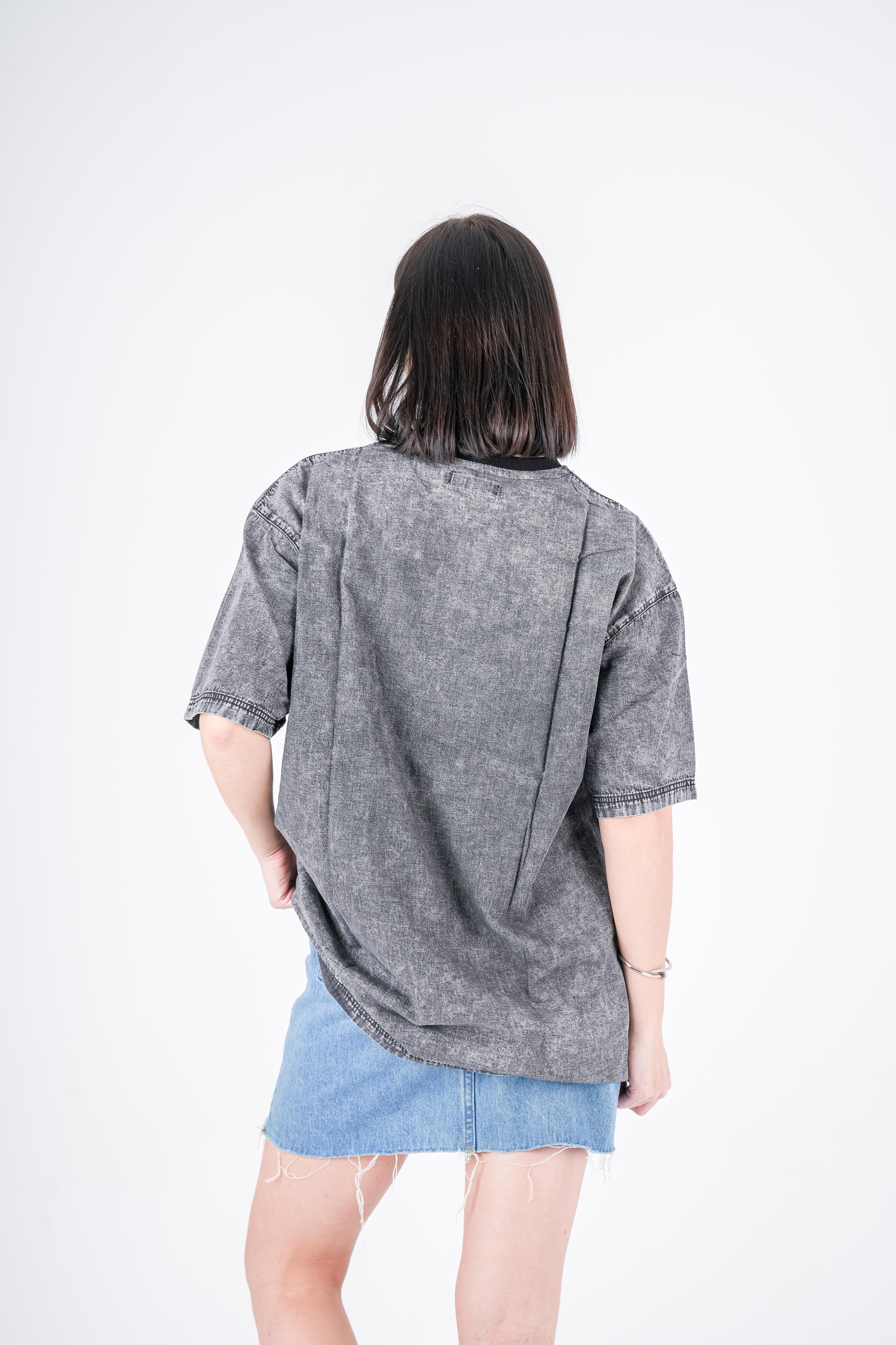 Long t-shirt Jeans Gray Stone