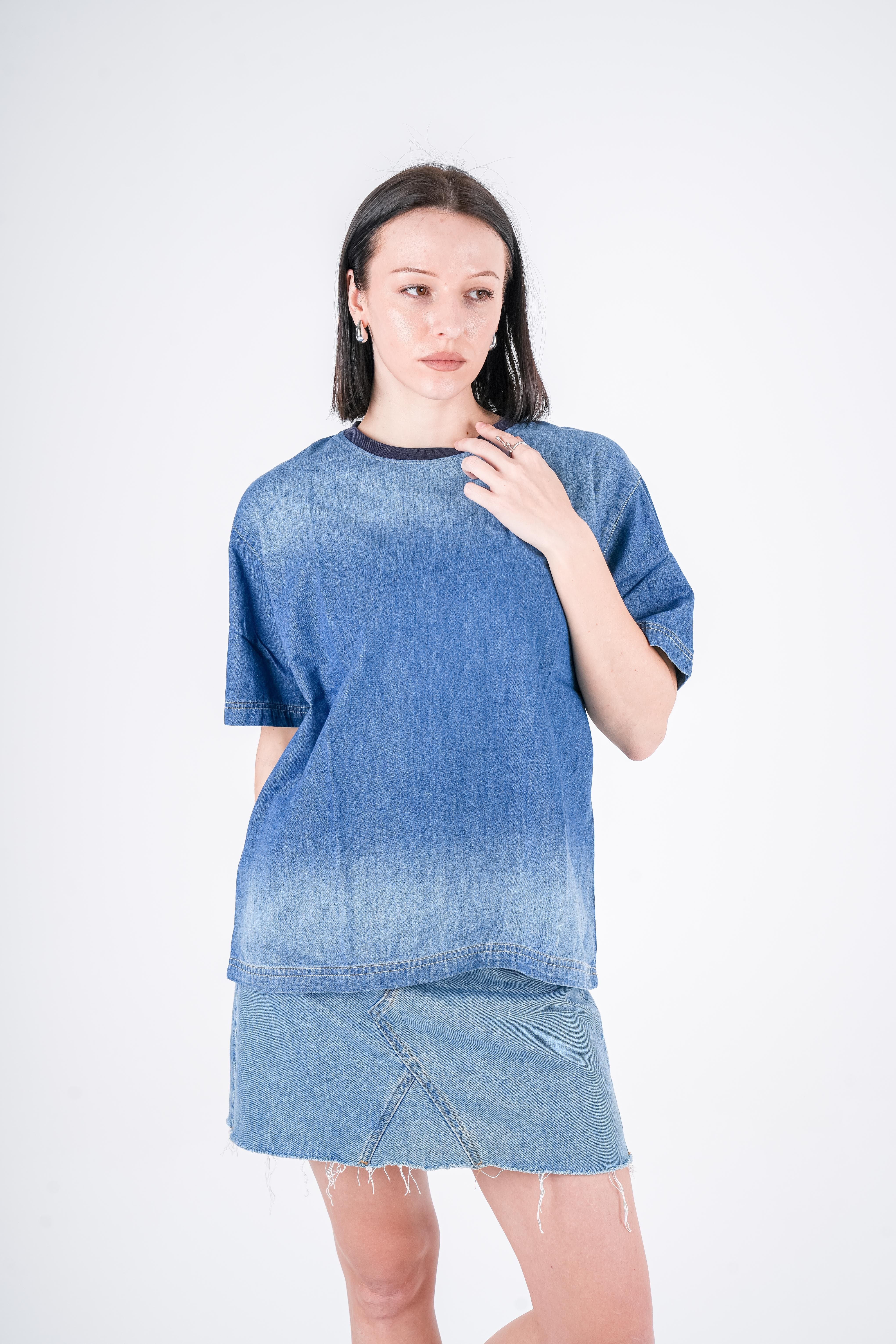 t-shirt Jeans Navy Stone