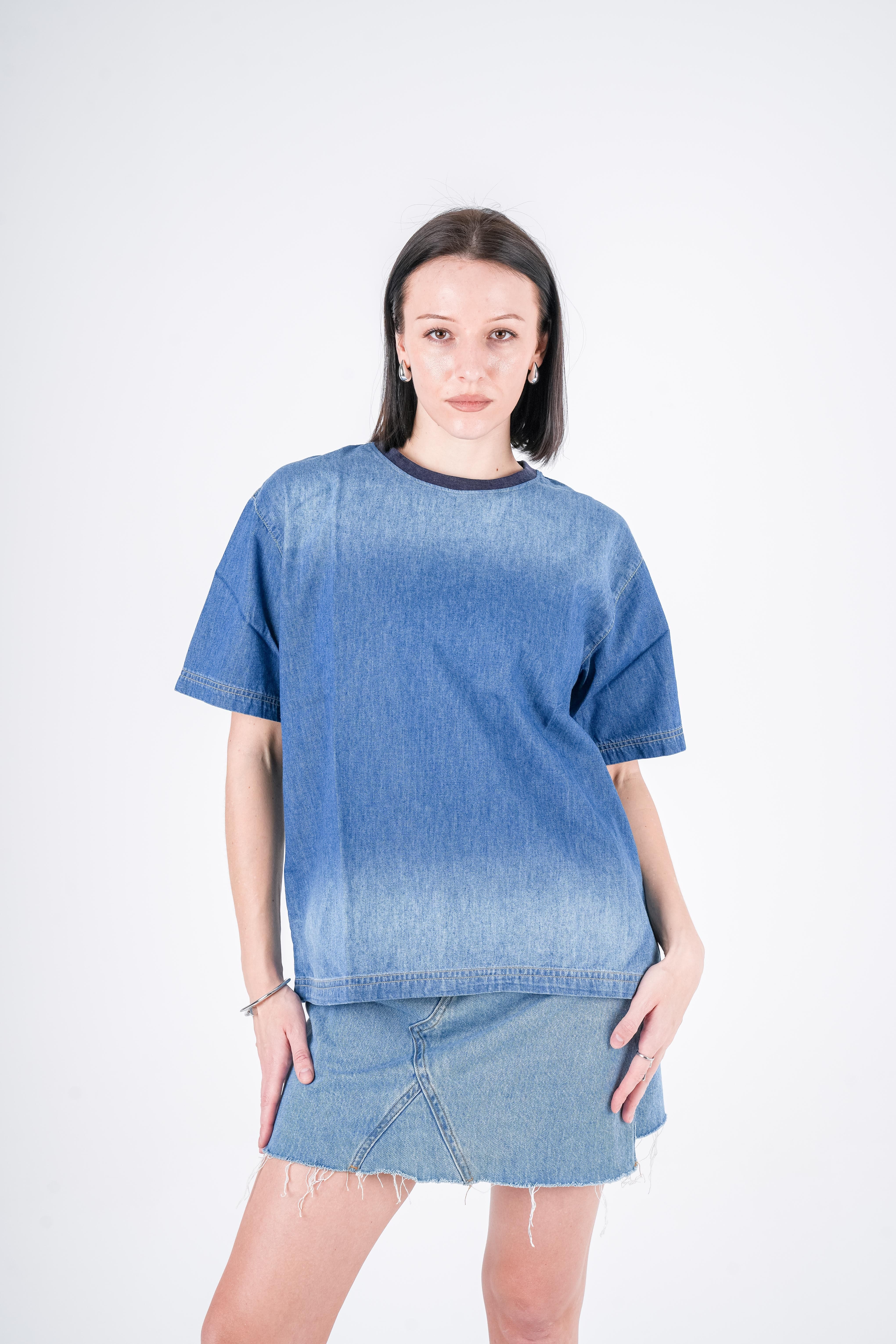 t-shirt Jeans Navy Stone