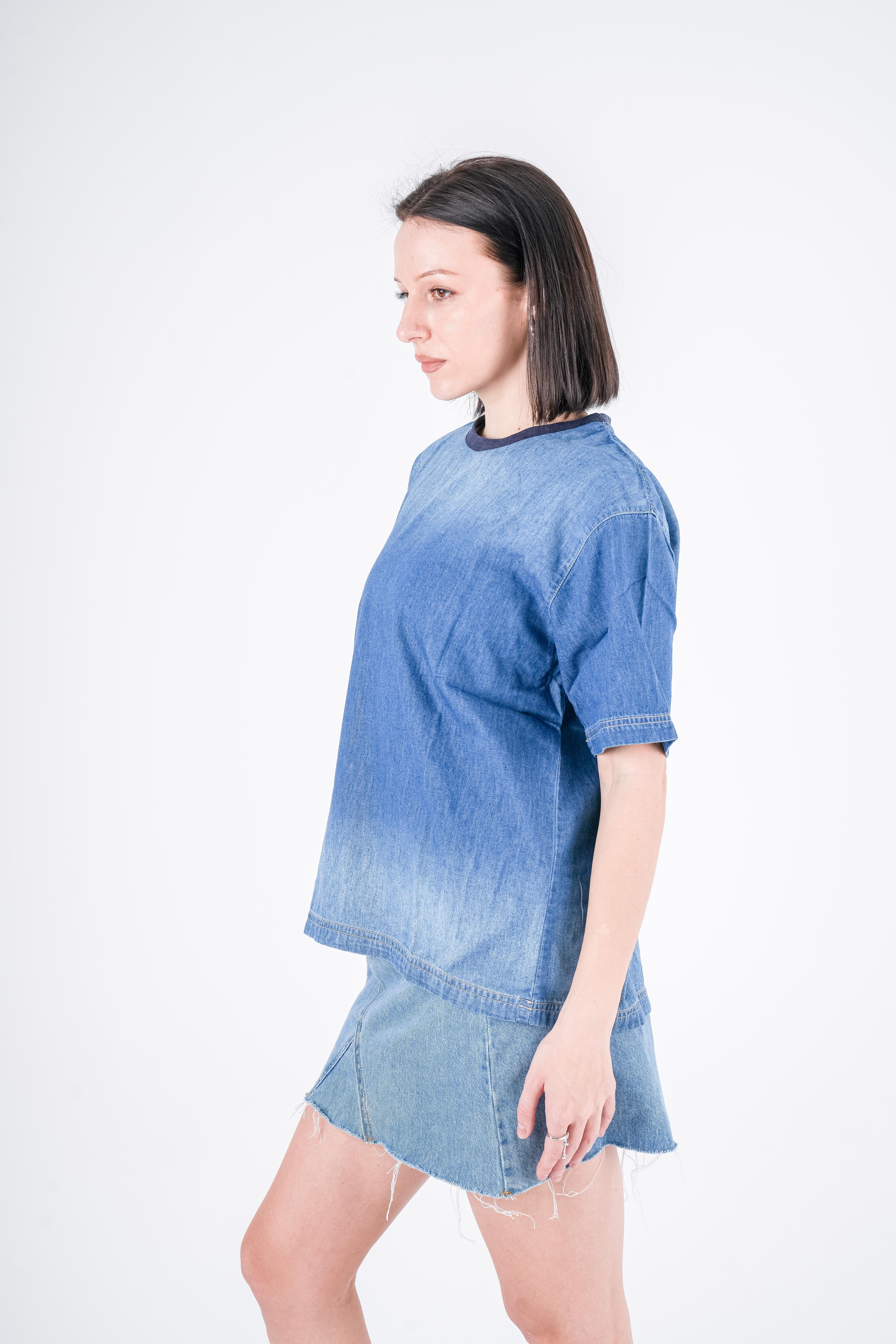 t-shirt Jeans Navy Stone