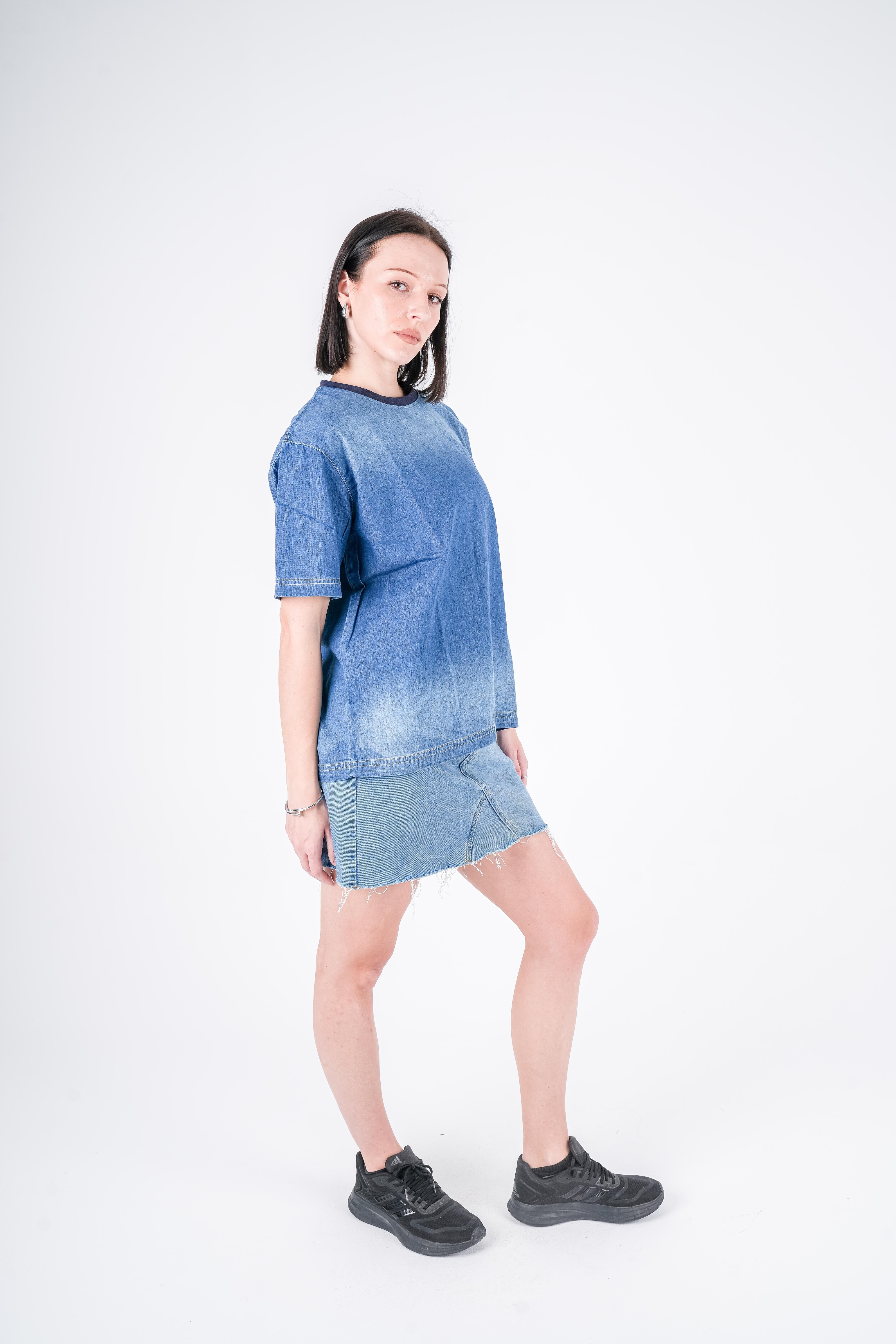 t-shirt Jeans Navy Stone