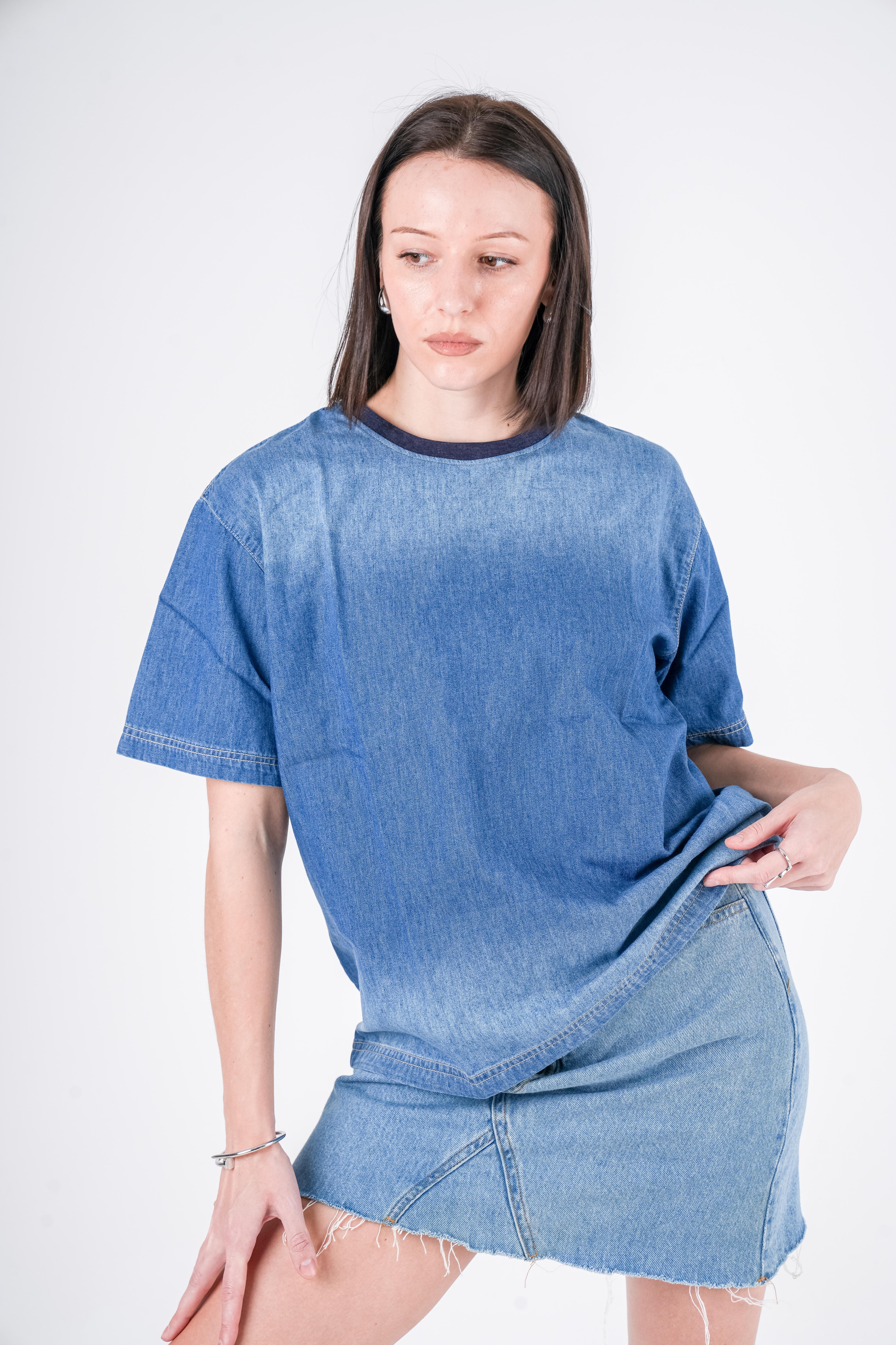 t-shirt Jeans Navy Stone