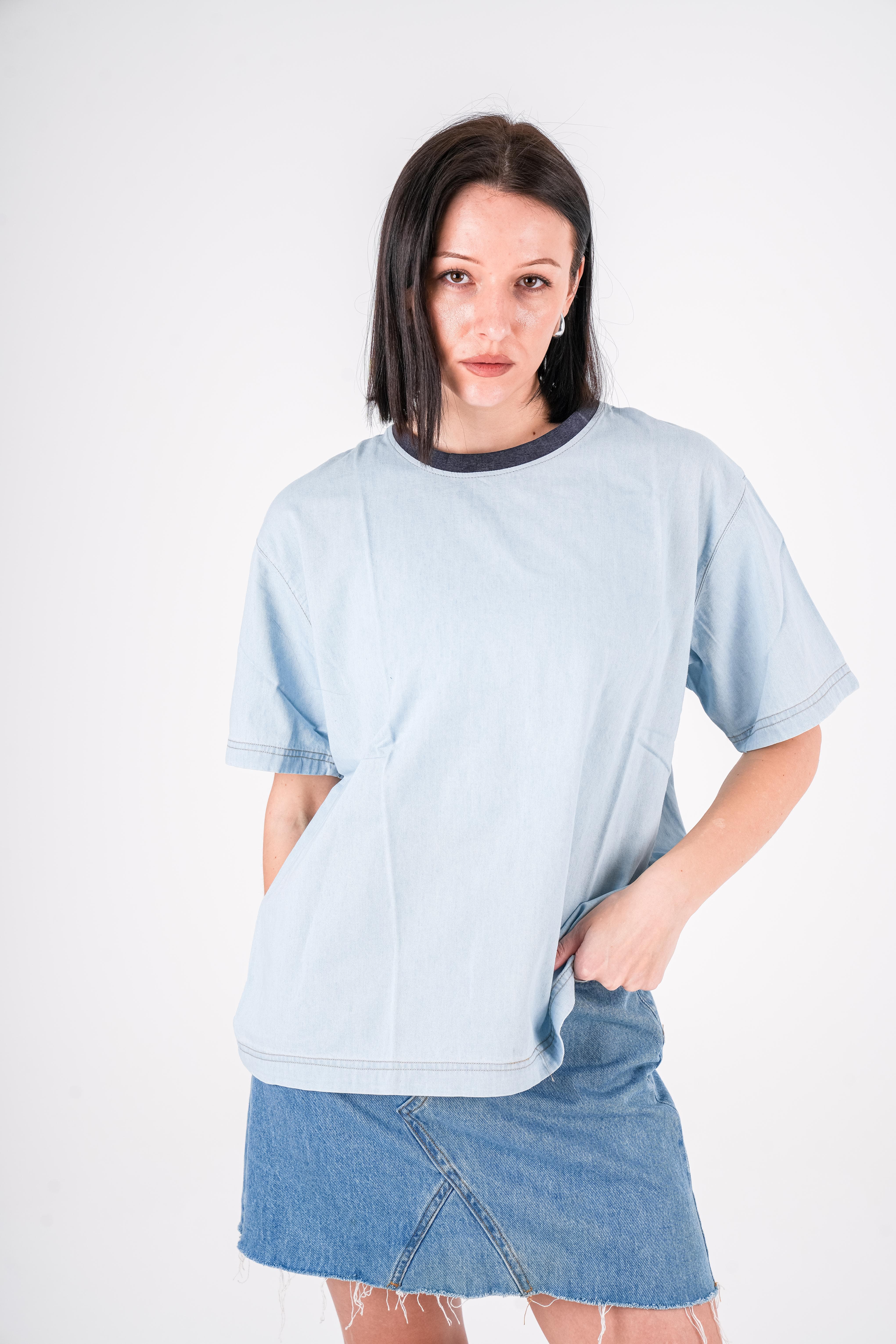 t-shirt Jeans Babe Blue