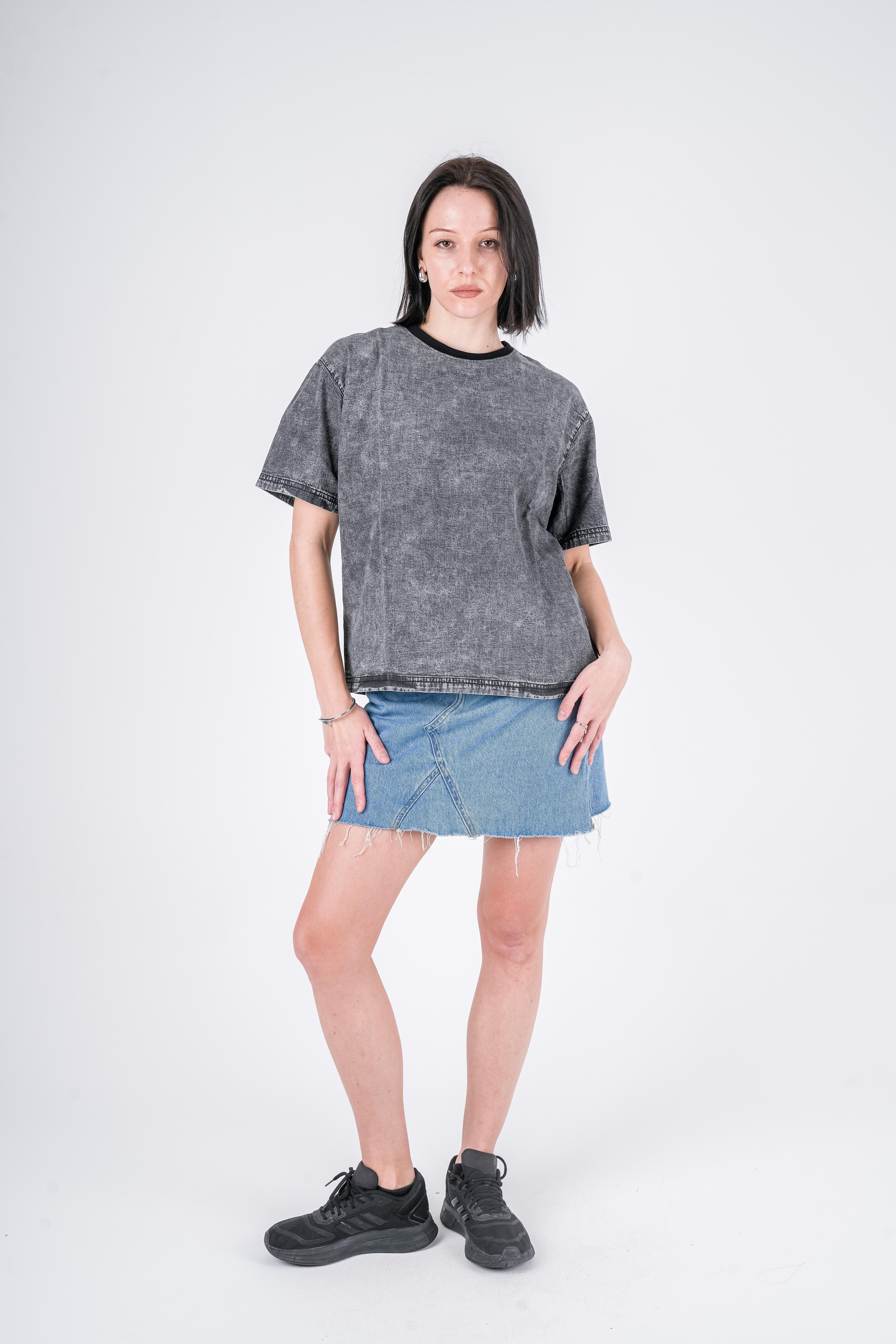 t-shirt Jeans Gray Stone