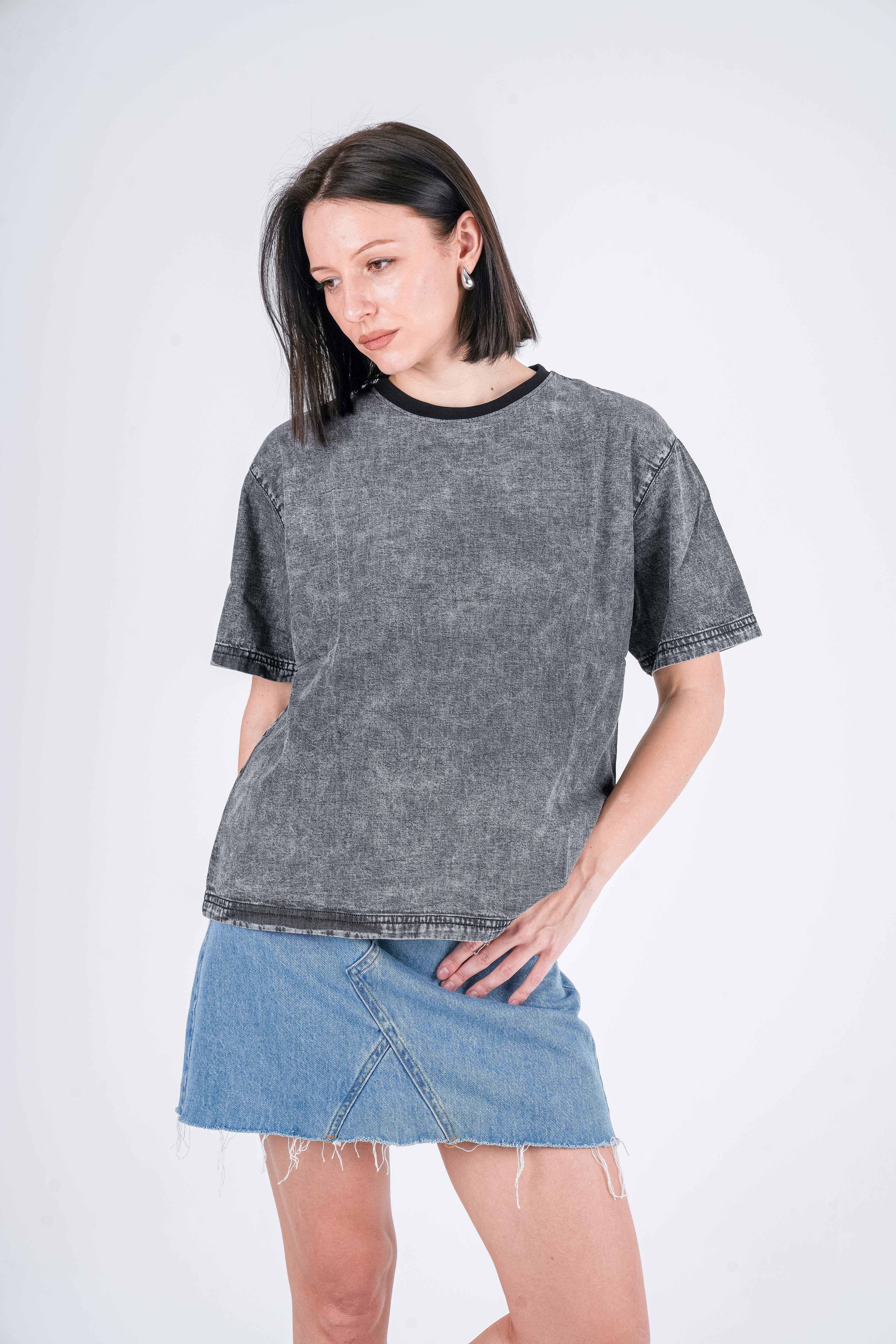t-shirt Jeans Gray Stone
